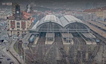 Imagen de vista previa de la cámara web Prague Main Railway Station